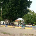 Alun-alun kota Pekalongan.