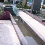 Kolam Linier Pada Perumahan de Oaze, Jakarta. 2