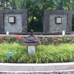 Dinding Tempat air Mancur.