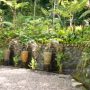 Dinding penahan tanah di Tapos.