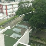 sirkulasi kendaraan hotel double tree